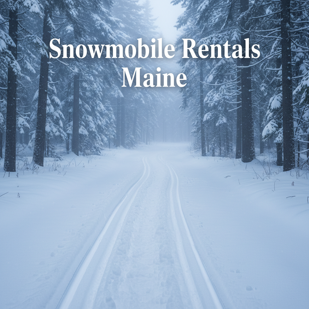 Snowmobile Rentals & Tours Maine | Explore 14,000+ Miles of Winter Trails 2025