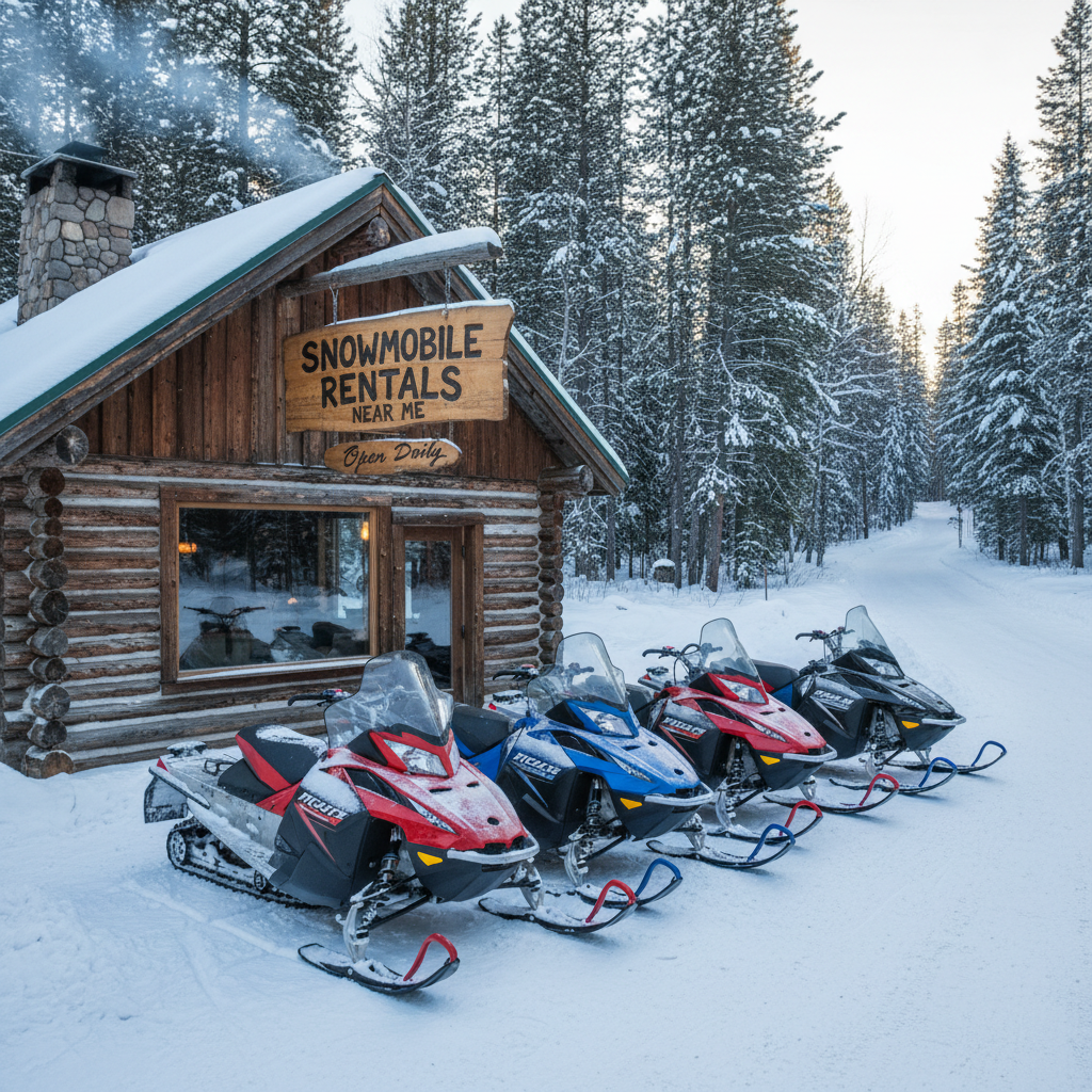 Snowmobile Rentals Near Me | Guide to Safe, Quality Winter Adventures 2025