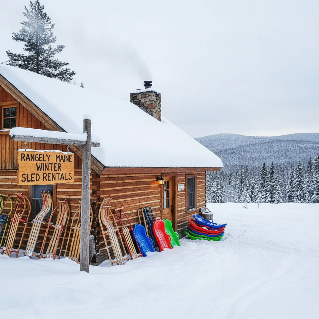 Rangeley Maine Winter Sled Rentals | Family Snowmobile Adventures & Trail Guide 2025