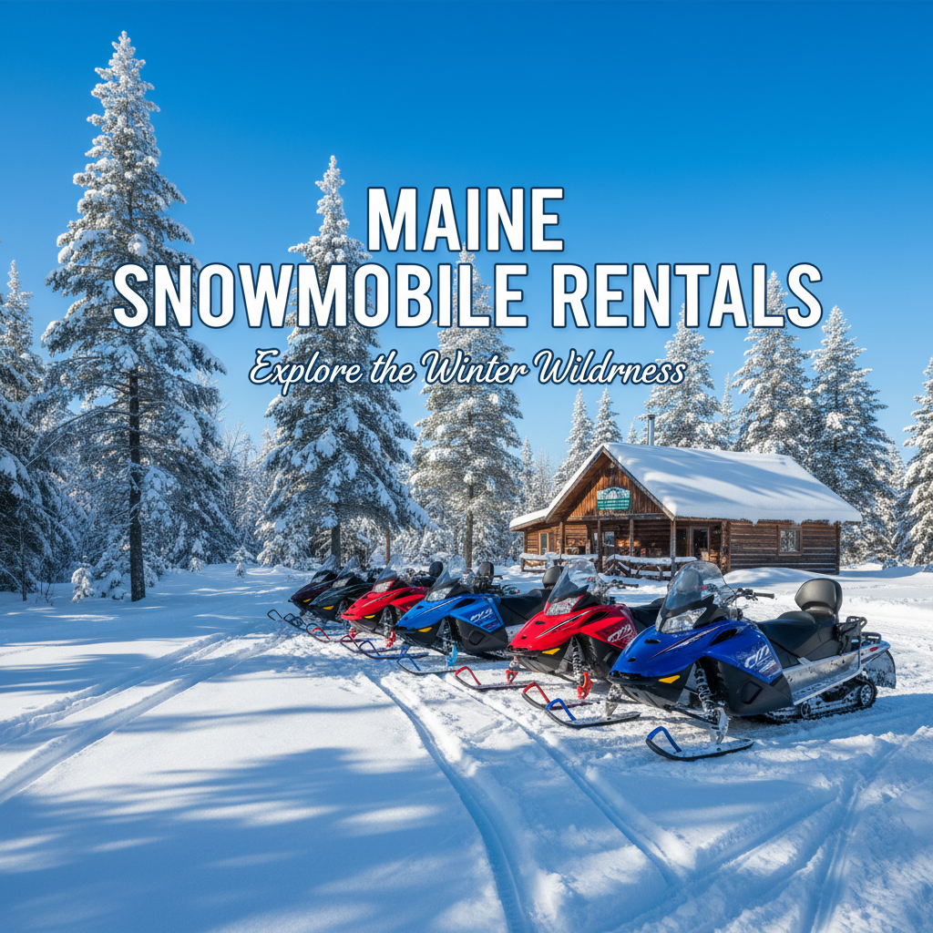 Maine Snowmobile Rentals: Your Ultimate Winter Adventure Guide